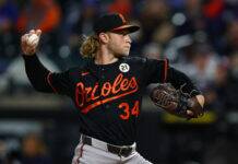 MLB Pitcher Forced Off Field After Being Drilled by 105mph Drive MLB Pitcher Forced Off Field After Being Drilled by 105mph Drive