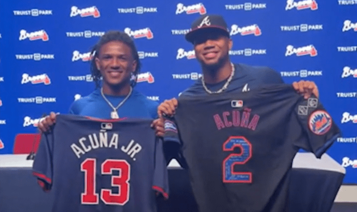 Acuna Brothers Jersey Swap Acuna Brothers Jersey Swap