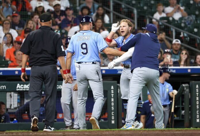 Taylor Walls Fumes At Umpire After Ejection Taylor Walls Fumes At Umpire After Ejection