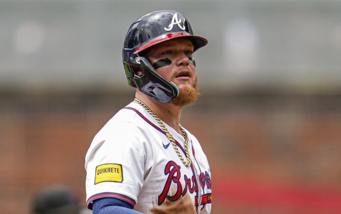 Braves Verdugo Moved to the Bench Against Brewers