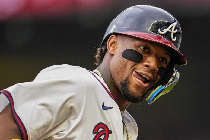 MLB Shouts Out Braves Acuña Jr. After Home Run