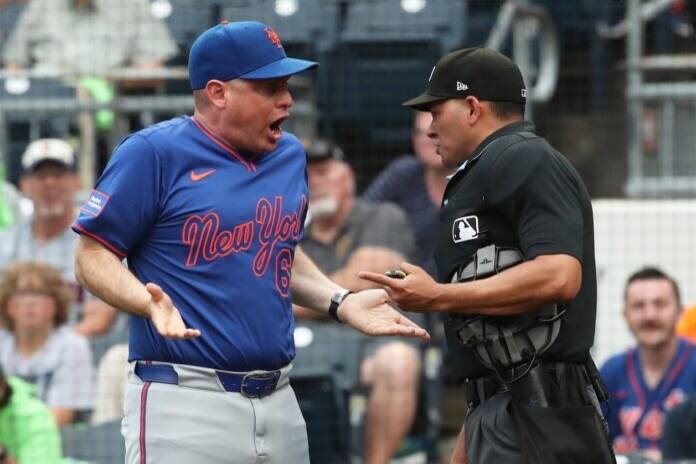 Umpire Makes Awful Call Leading To Mets Manager Meltdown Umpire Makes Awful Call Leading To Mets Manager Meltdown