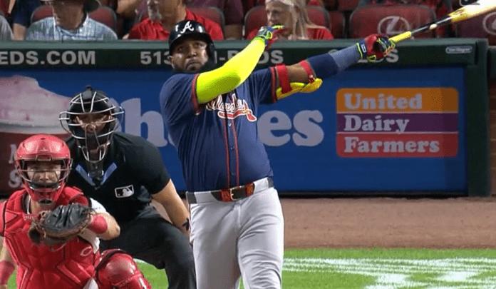 Marcell Ozuna Homerun Marcell Ozuna Homerun for Atlanta Braves