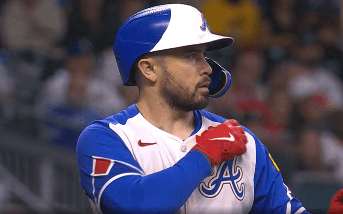 Travis d'Arnaud Walkoff Travis d'Arnaud Walkoff home run Atlanta Braves