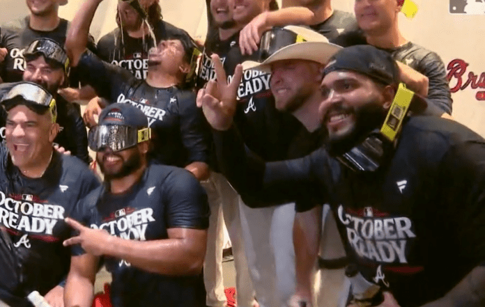 Braves Clinch Playoffs Braves Clinch Playoffs