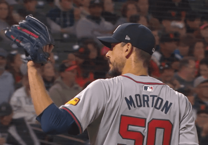 Braves pitcher Charlie Morton is deciding if he is coming back or not. Braves pitcher Charlie Morton is deciding if he is coming back or not.
