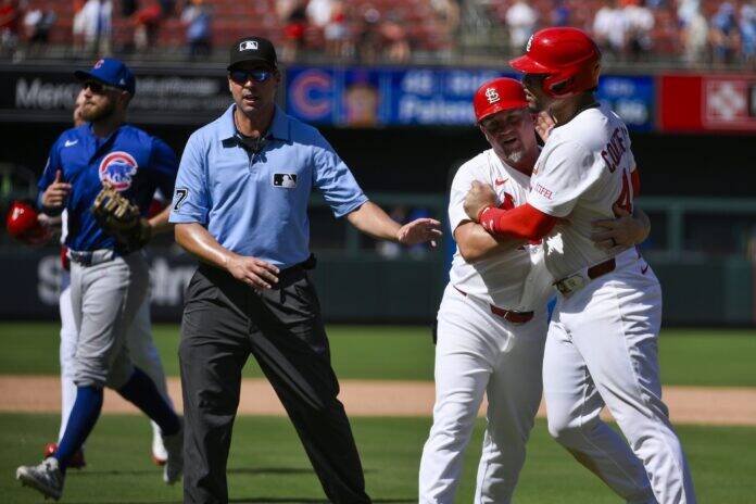 Tempers Flared Between Cubs and Cardinals During Rivalry Tempers Flared Between Cubs and Cardinals During Rivalry