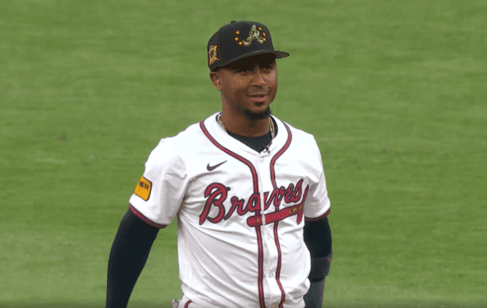 Ozzie Albies will be taking part in what the MLB coined the "World Series Player Takeover." Ozzie Albies will be taking part in what the MLB coined the "World Series Player Takeover."