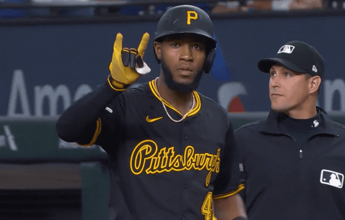 The Atlanta Braves signed a Pittsburgh Pirates outfielder to a non-guaranteed contract. The Atlanta Braves signed a Pittsburgh Pirates outfielder to a non-guaranteed contract.
