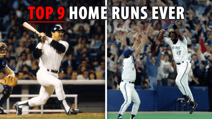 The Top 9 Homeruns In Baseball History