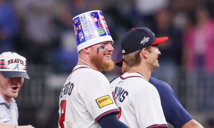 Dubble Bubble Tradition Lives On After Wild Braves Win Dubble Bubble Tradition Lives On After Wild Braves Win