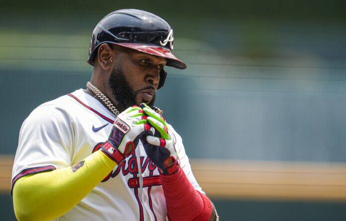 Braves DH Marcell Ozuna Reveals Details on Hip Problem Braves DH Marcell Ozuna Reveals Details on Hip Problem