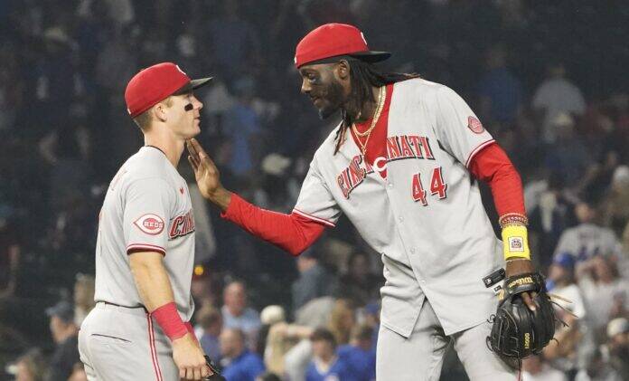 Tall MLB Stars Joke With Teammate About Height Difference